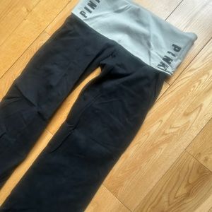 Boot cut black yoga xs